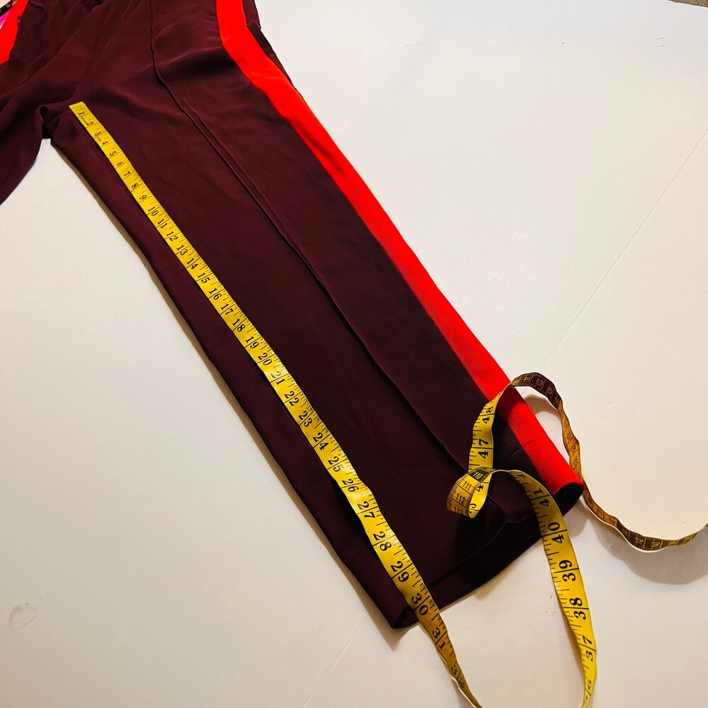 Lacoste Side Striped Pull On Jogger Pants Size EU 32 Red - Picture 11 of 12
